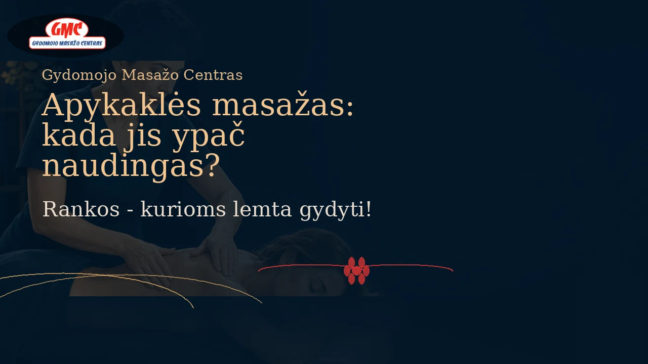 Apykaklės masažas: kada jis ypač naudingas? | Gydomojo Masažo Centras