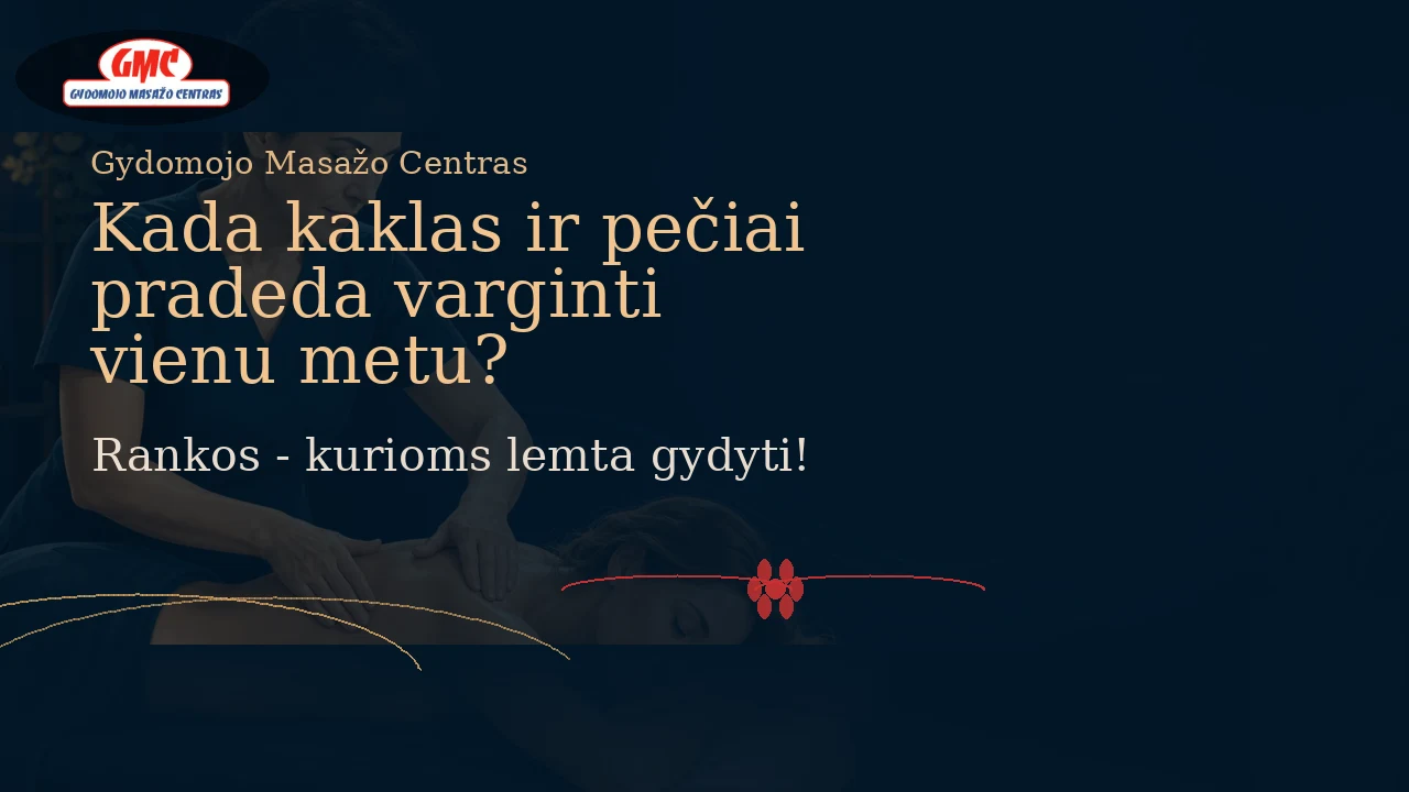 Kada kaklas ir pečiai pradeda varginti vienu metu? | Gydomojo Masažo Centras