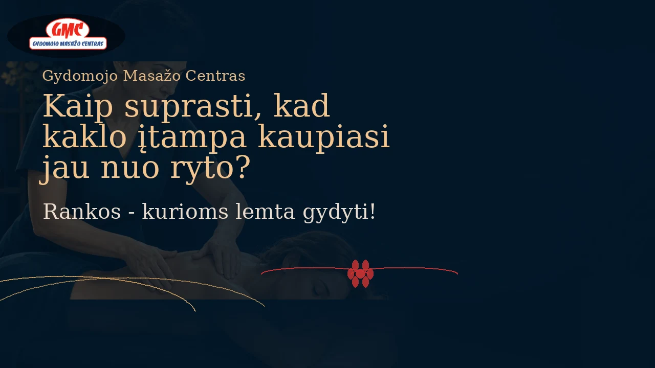 Kaip suprasti, kad kaklo įtampa kaupiasi jau nuo ryto? | Gydomojo Masažo Centras