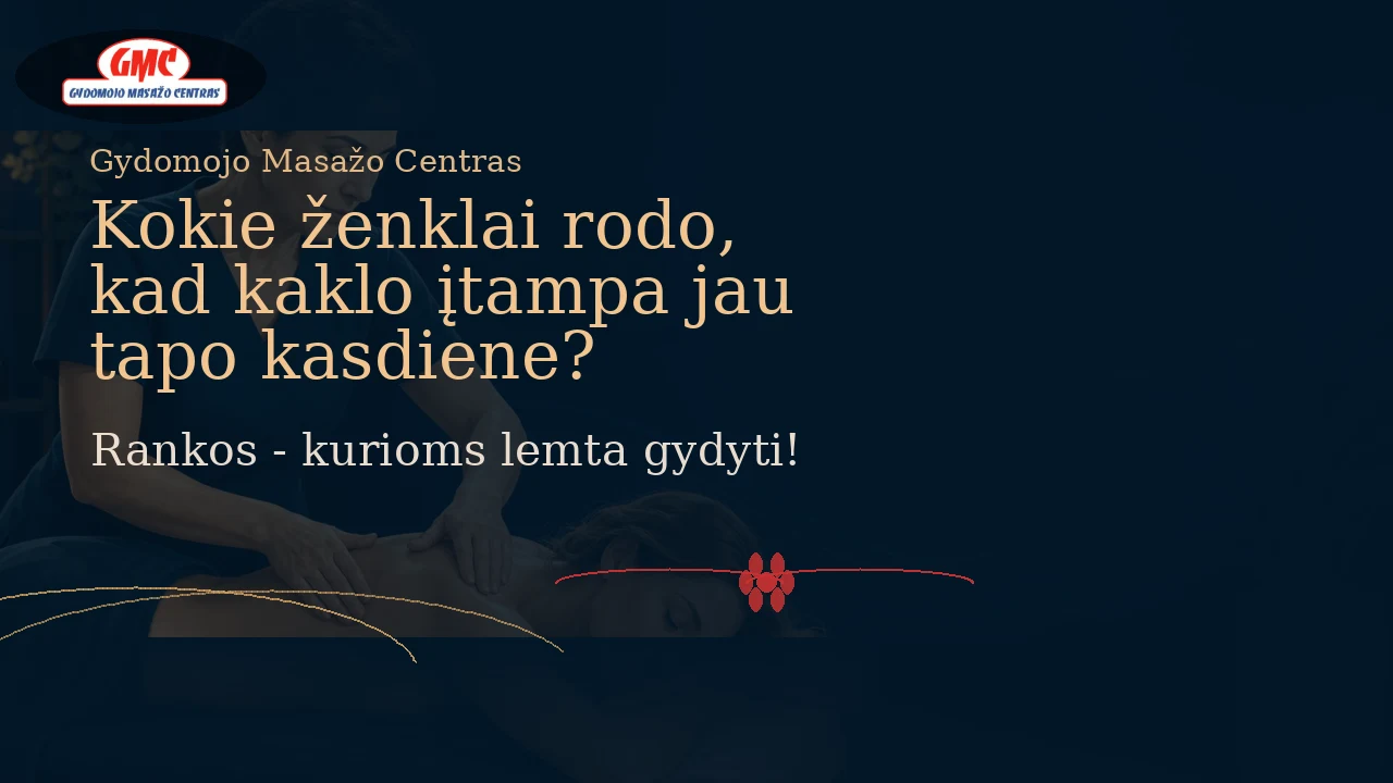 Kokie ženklai rodo, kad kaklo įtampa jau tapo kasdiene? | Gydomojo Masažo Centras